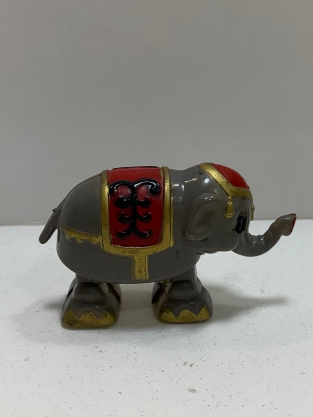 Vintage Marx Plastic Circus Elephant Ramp Walker Toy. KK604